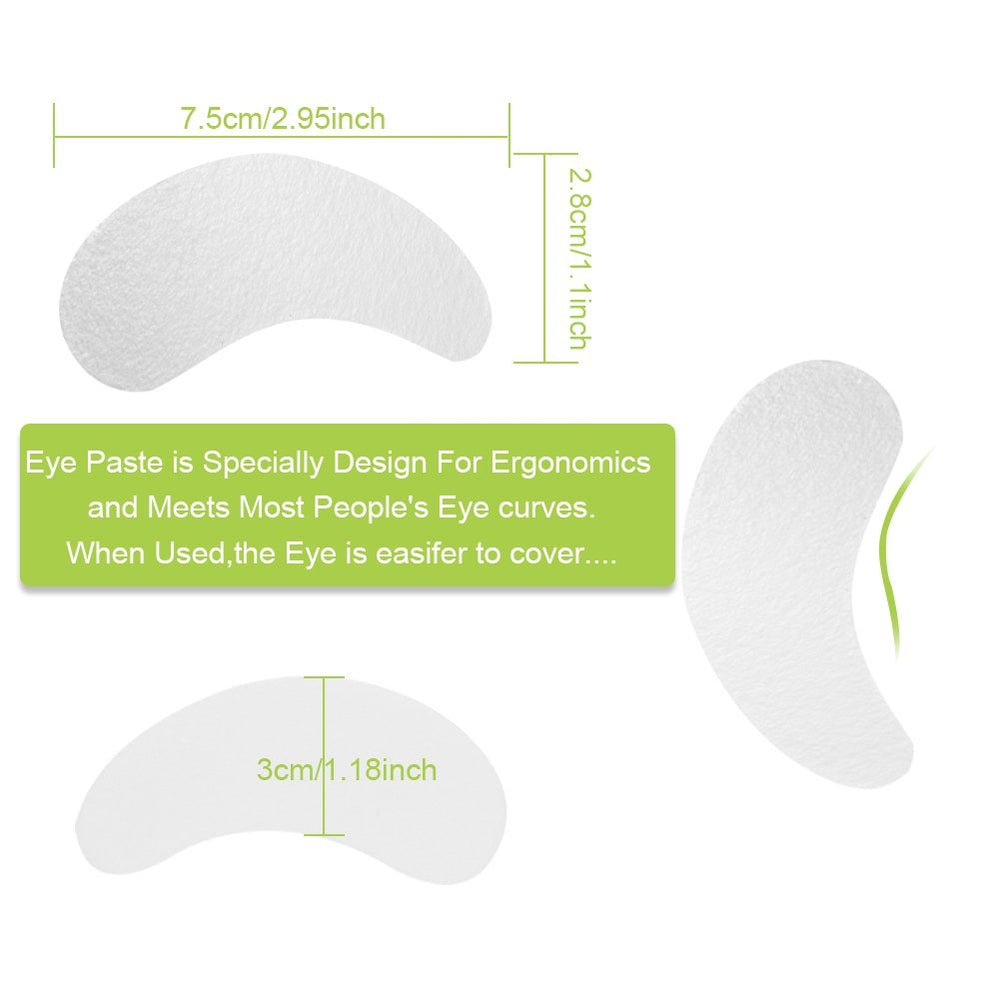 QLeng eye pads support multiple uses like lash extension, tinting, and perming.