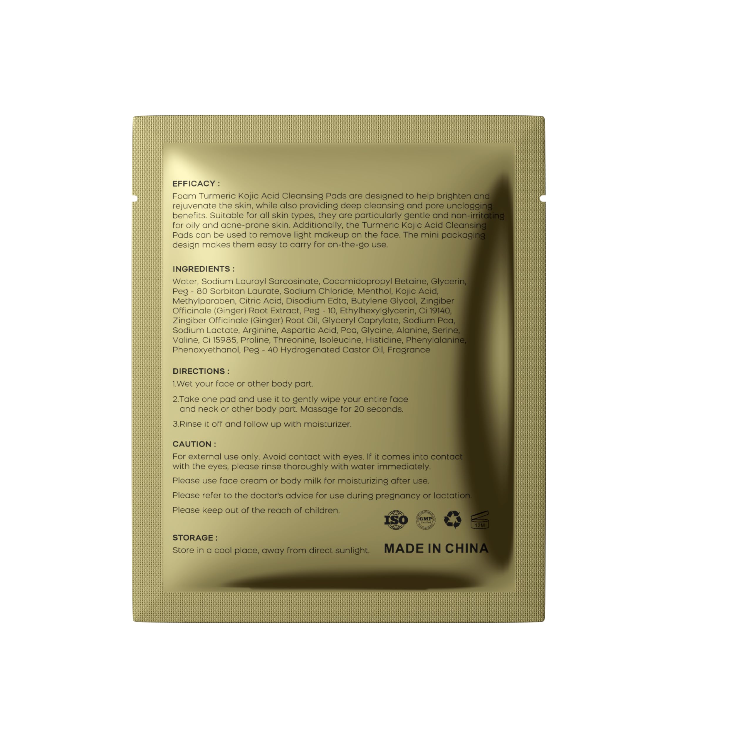 QOOQ eco-friendly packaging emphasizes sustainable, skin-safe cleansing.