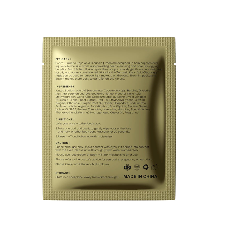 QOOQ eco-friendly packaging emphasizes sustainable, skin-safe cleansing.