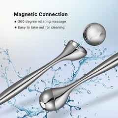 QooWo Eye Roller demonstrating hot and cold therapy options