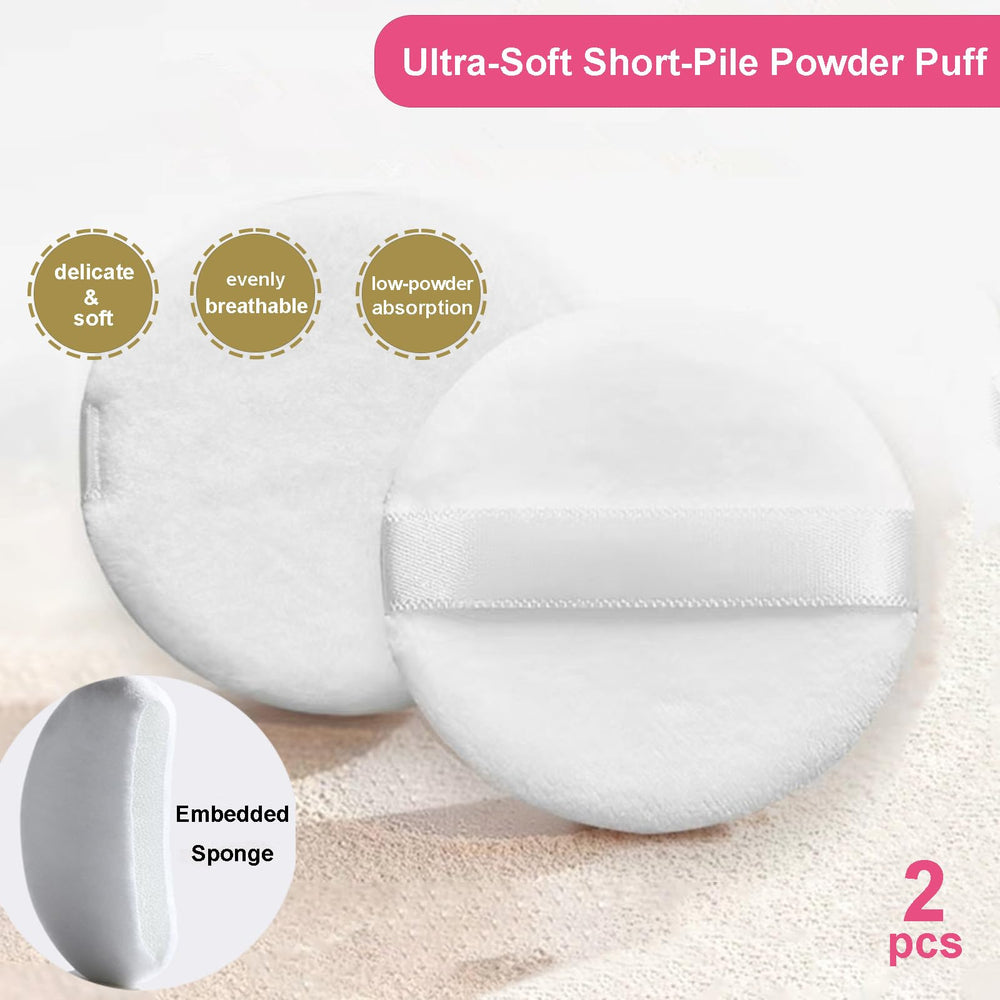Qopoto washable puff and container designed for durable reuse