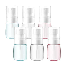 QPCMV 6-pack travel spray bottles ready for on-the-go skincare