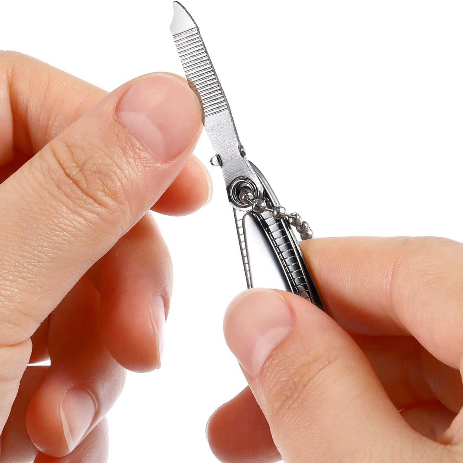 QPOIBSD stainless steel nail clipper delivers durable use.