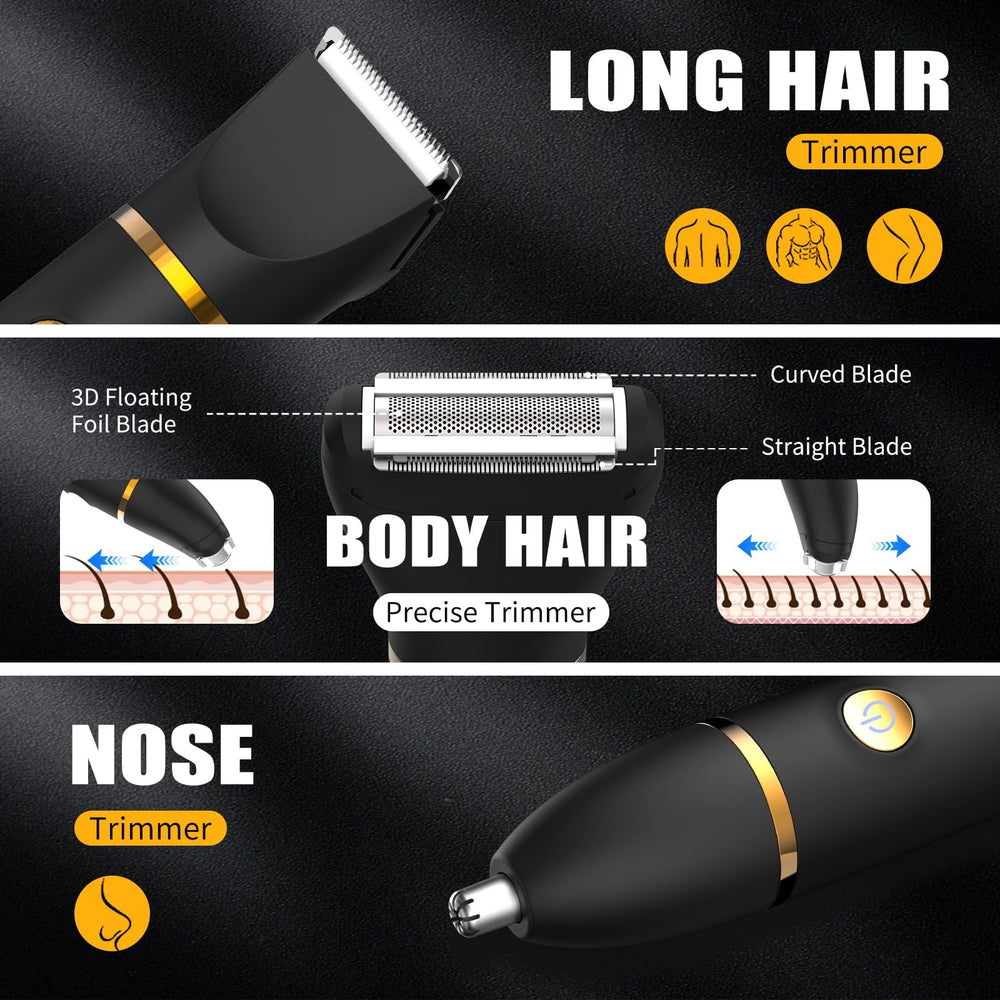 Qreeyx Manscape nose trimmer for precise nose and ear hair removal
