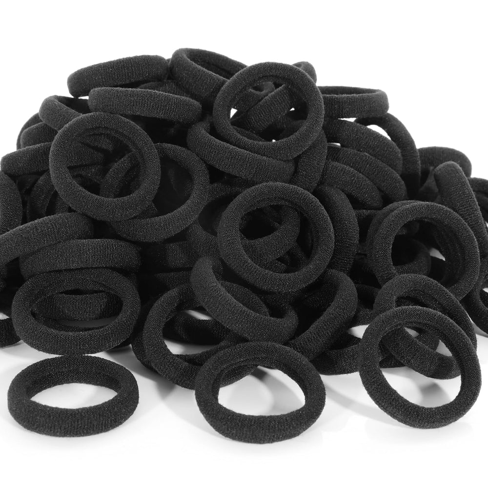 QRTVI baby hair ties with a cotton-soft band for gentle hold