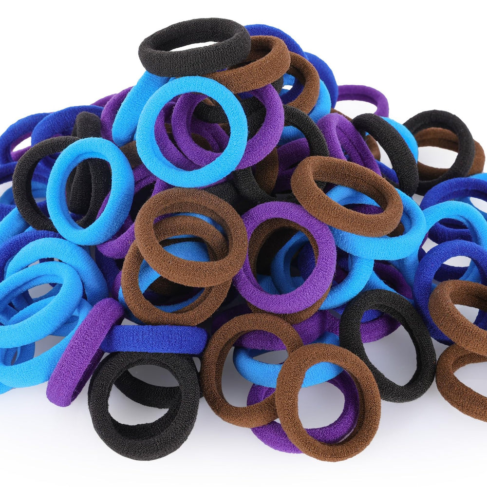 QRTVI baby hair ties multicolor pack for gentle, secure ponytails