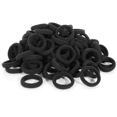 QRTVI seamless elastic hair band, 1.1 inch diameter for easy removal
