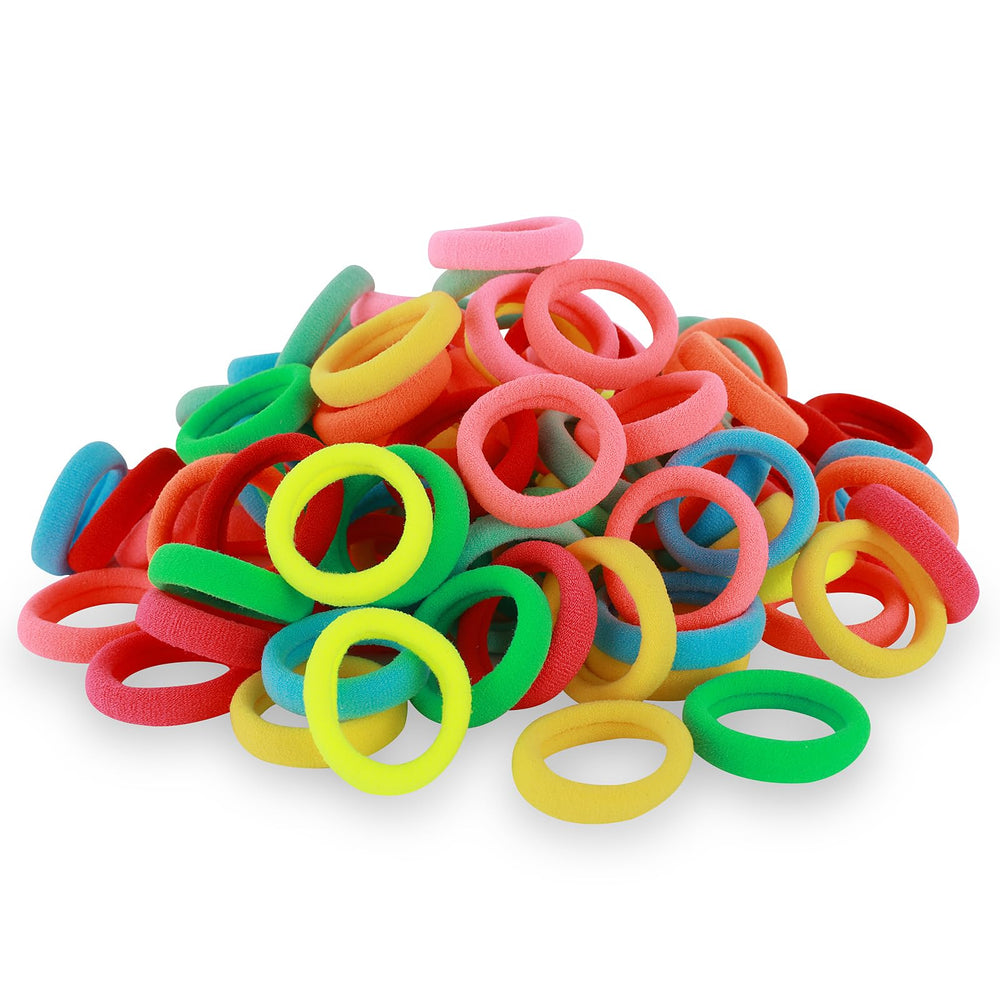 QRTVI soft seamless design hair ties for delicate hair types