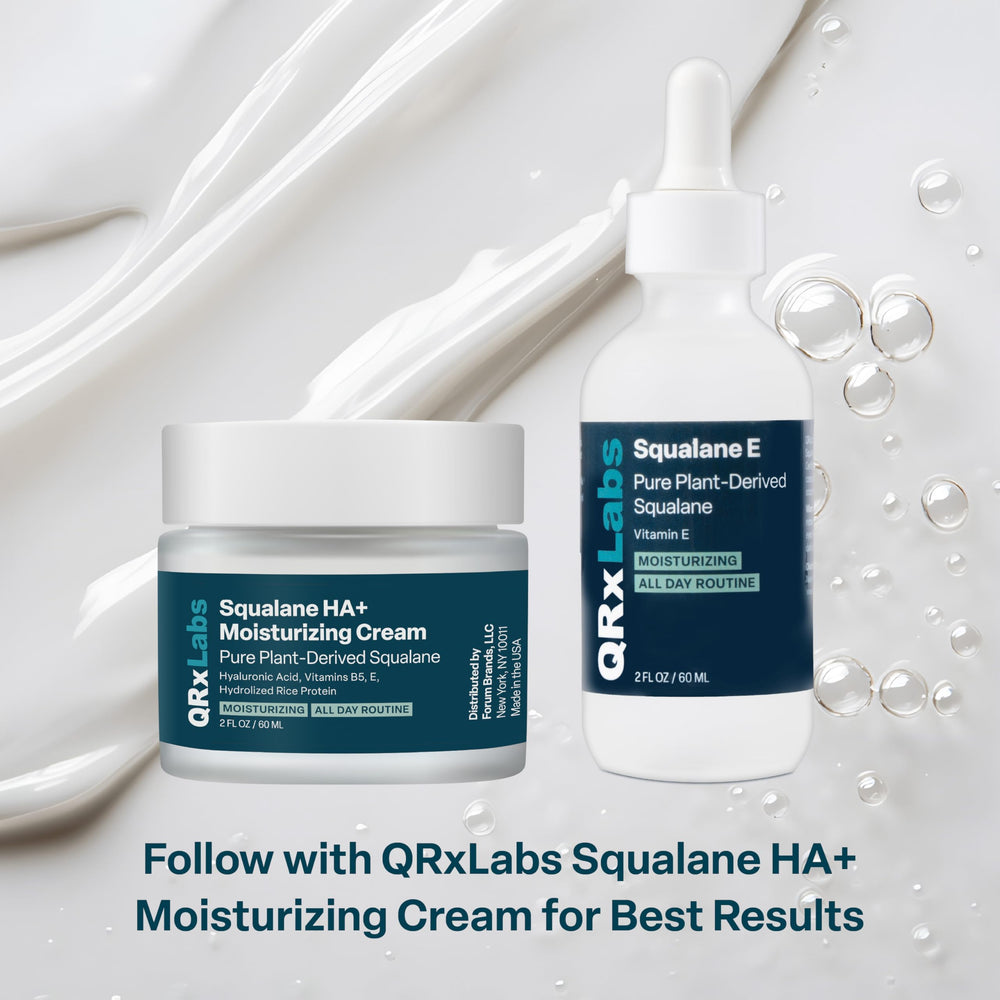 QRxLabs Aceite de Squalane, cuidado diario de la piel para grasa.