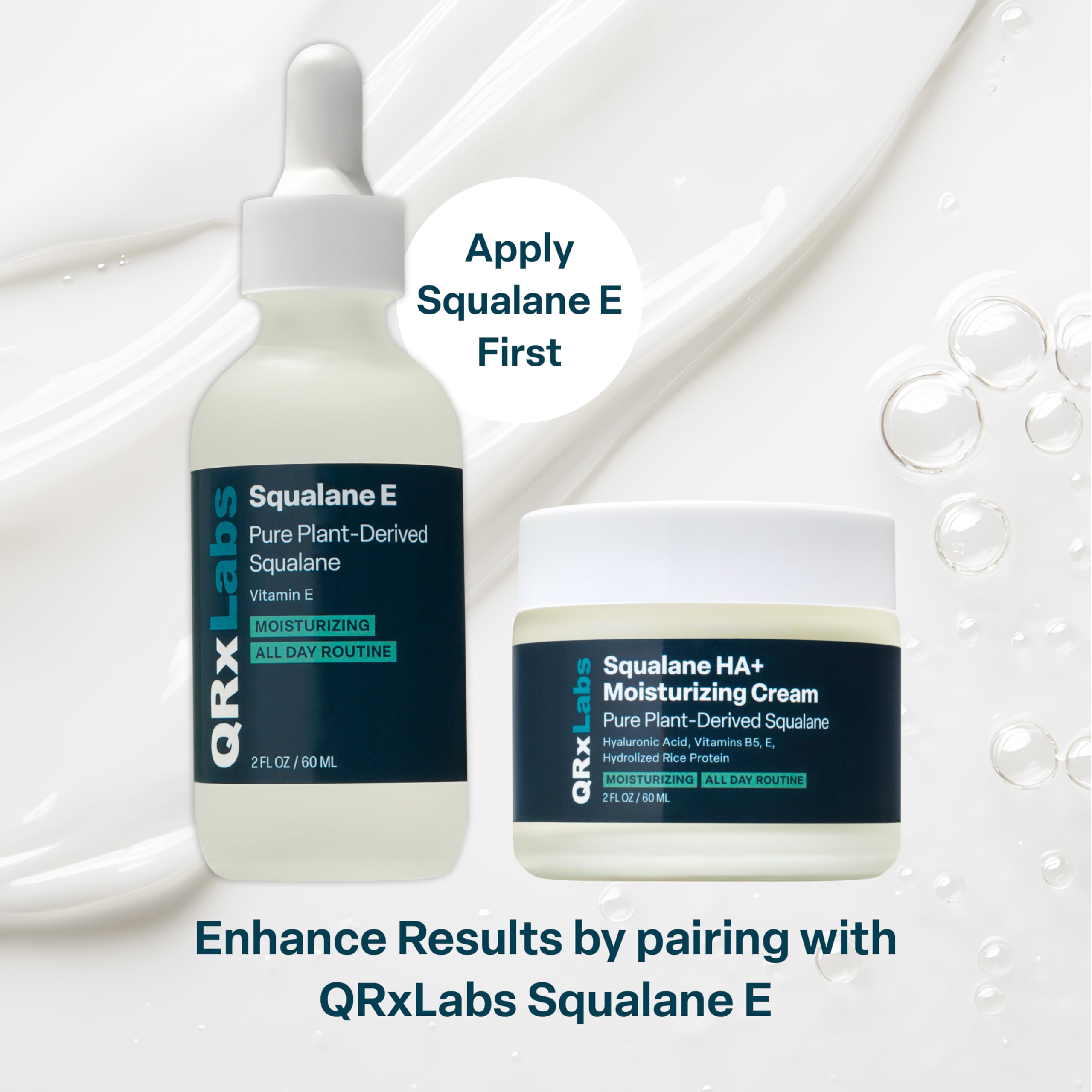 QRxLabs ácido hialurónico para hidratación profunda
