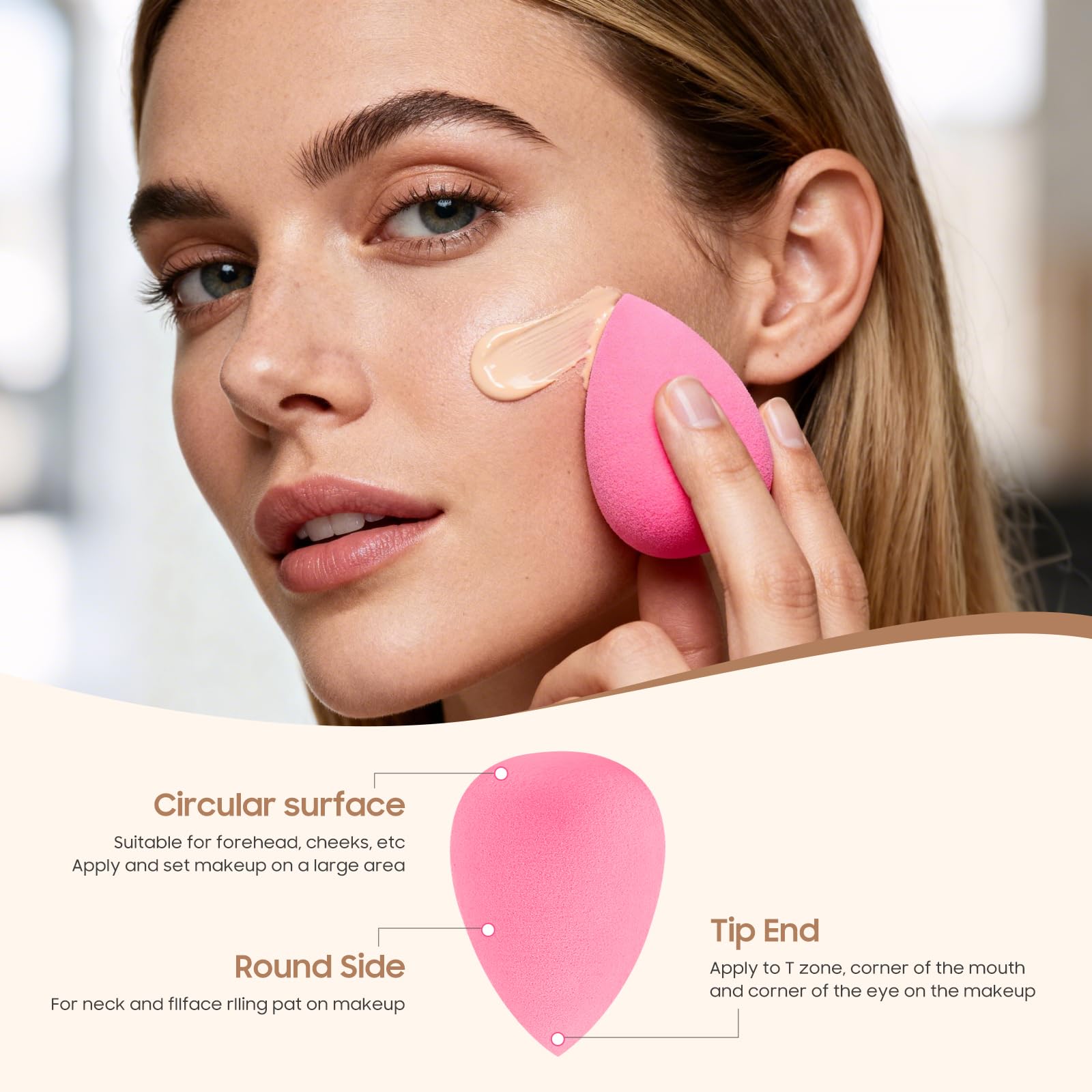 QSdywlyd multicolor sponge packaging for clean storage and hygienic use