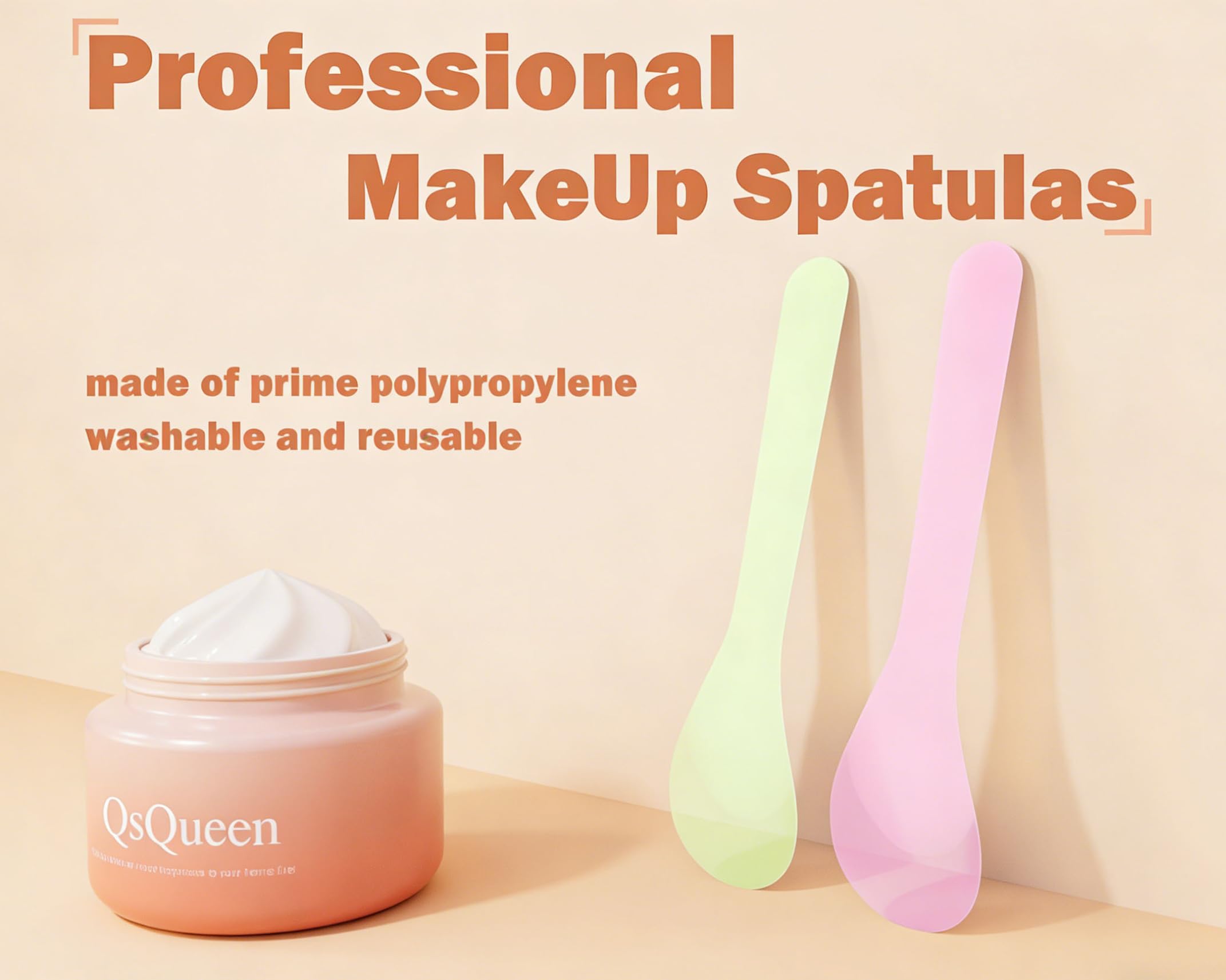 QsQueen espátulas para tomas higiénicas durante tratamientos.