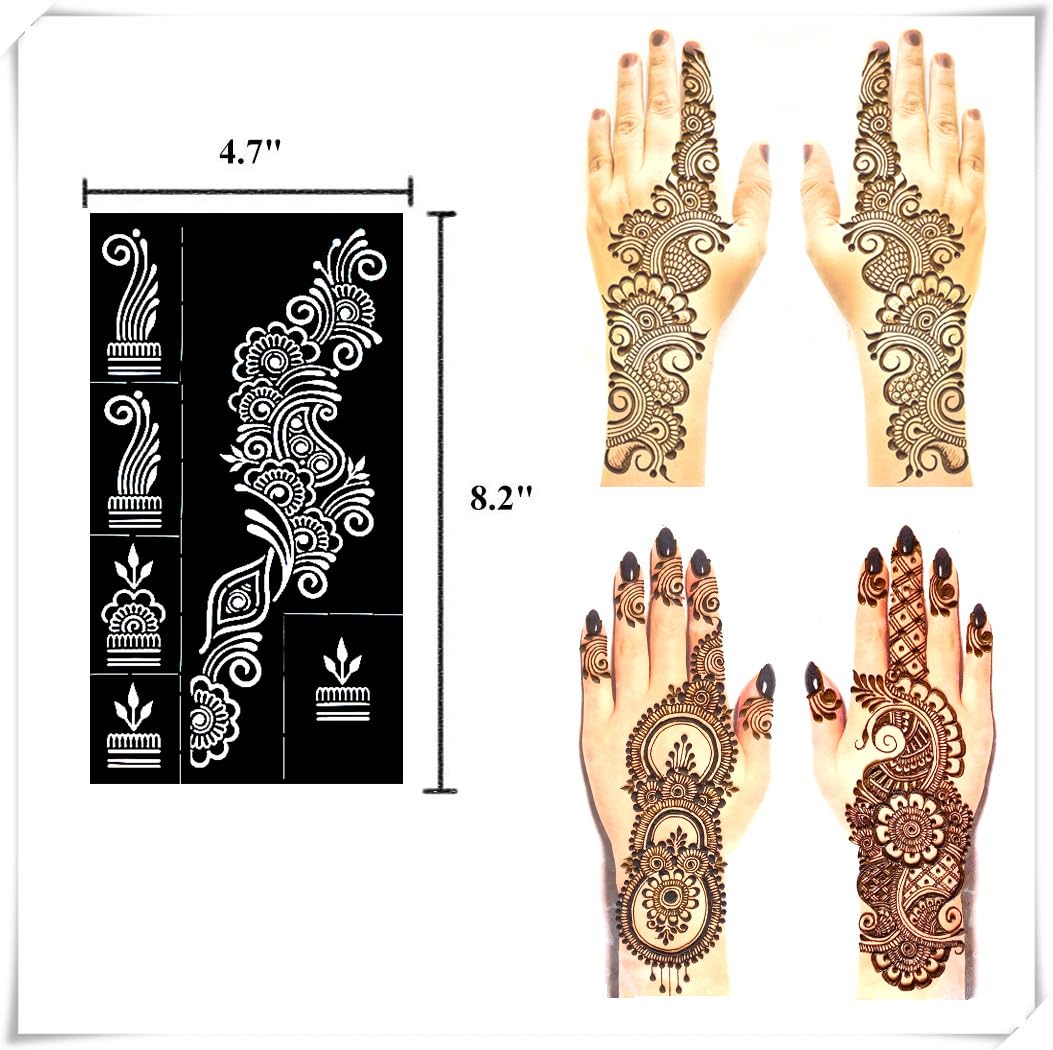 QSTOHENA reusable PVC stencils withstand multiple uses with proper care.
