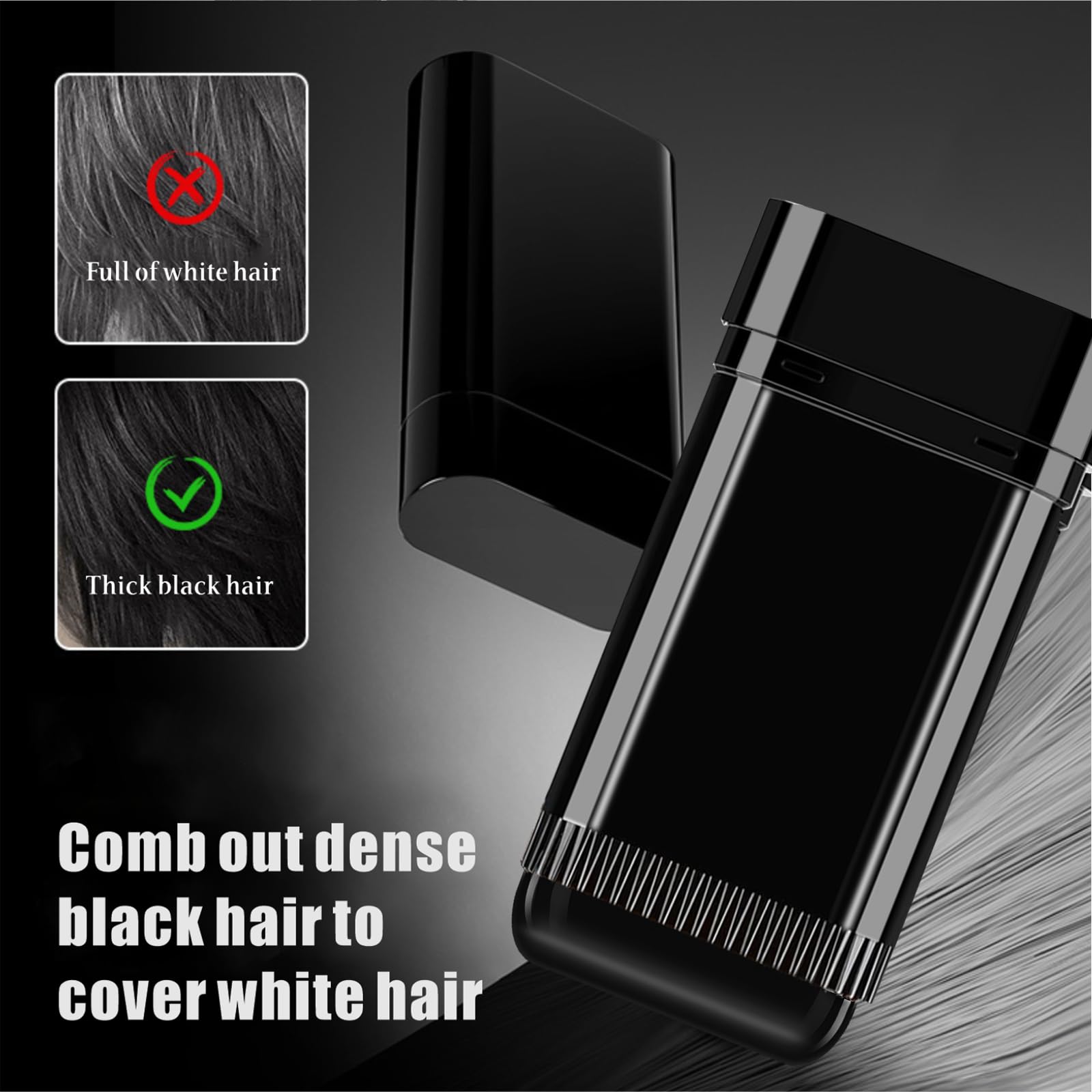 Qtaikong waterproof hair color stick resists sweat during workouts