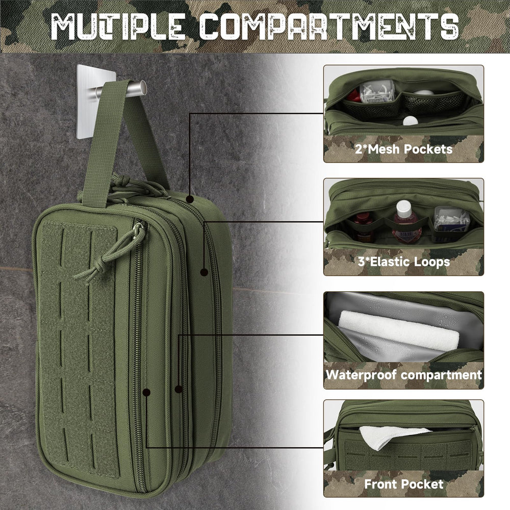 QT&QY bag with MOLLE front attachment for extra pouches.