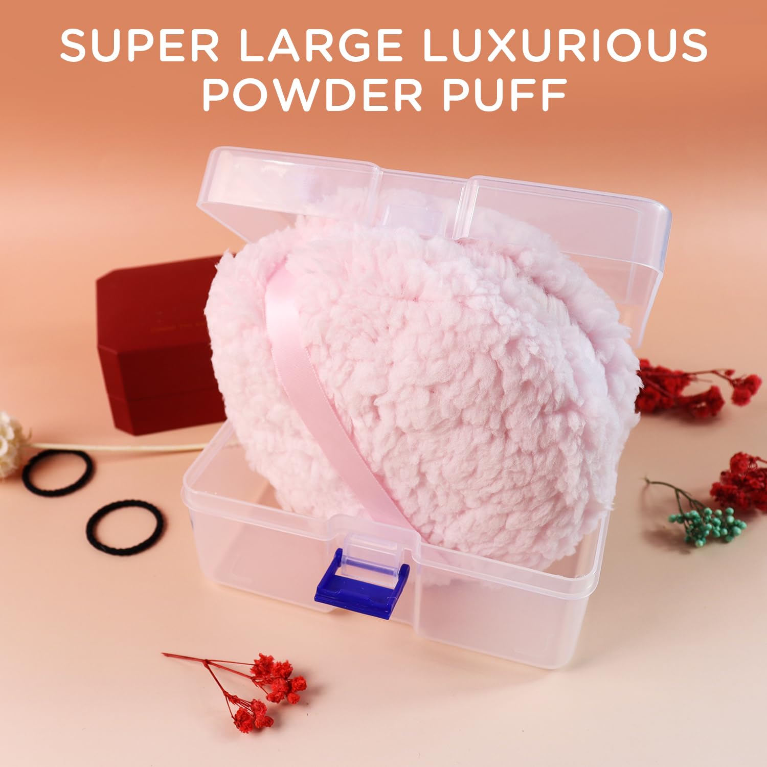 Quadafy puff is washable and reusable for sustainable daily use.