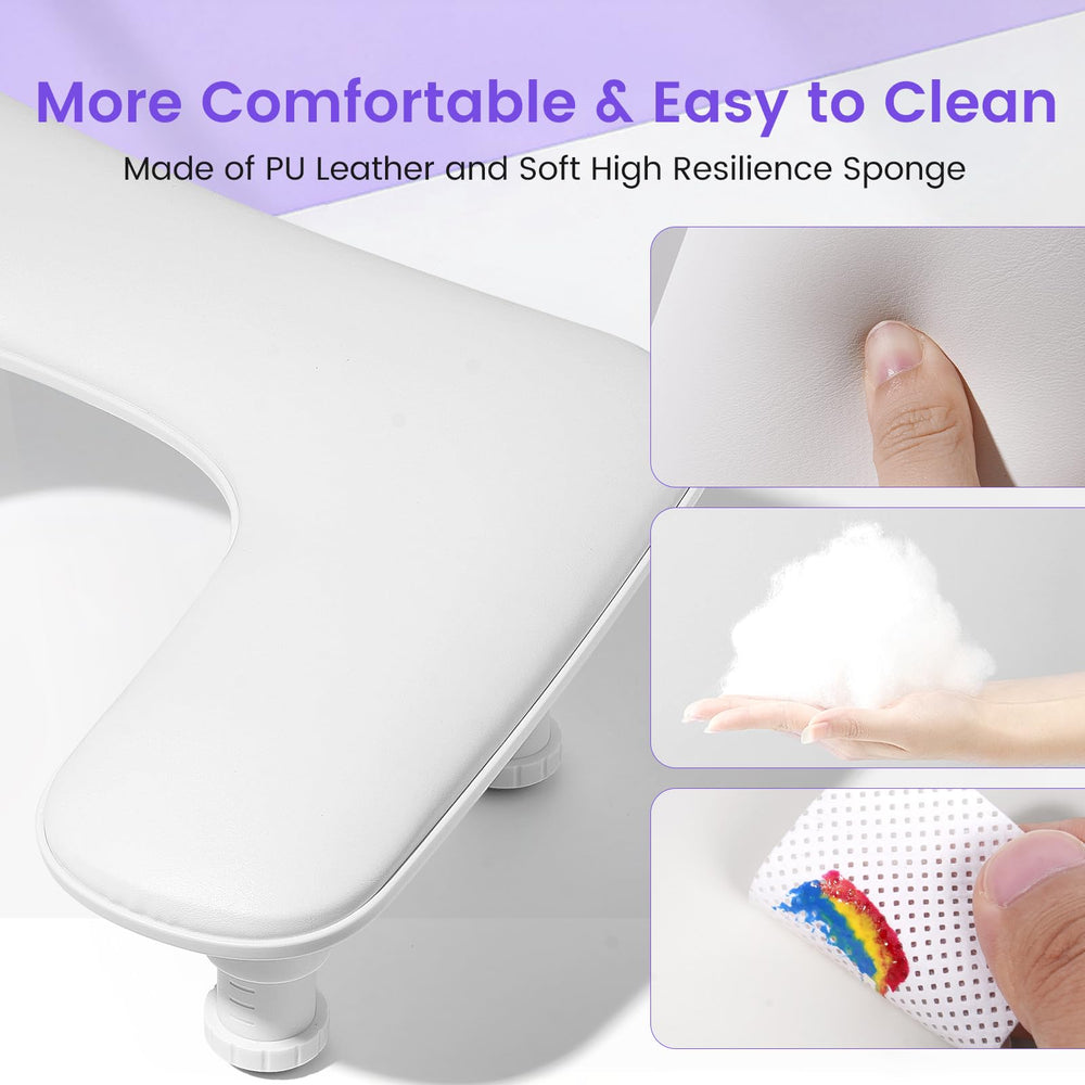 Quaferen big arm rest for nails easy-assembly design enables quick setup