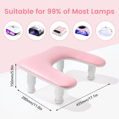 Quaferen adjustable legs with 3 gear levels fit various nail setups