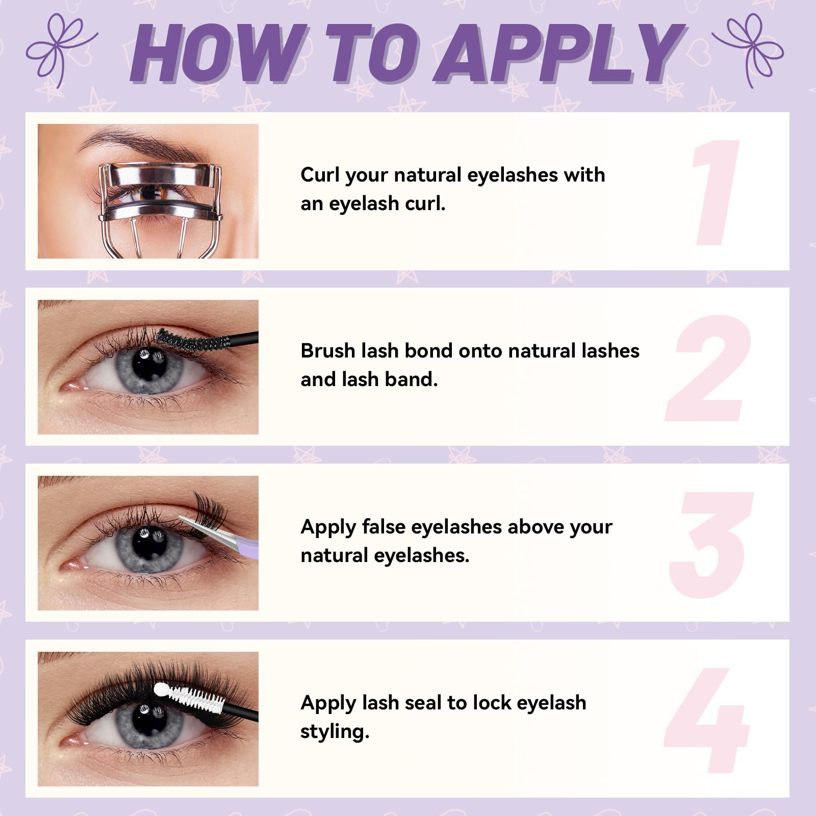 QUAFFLY Lash Extension Kit packaging displays premium box suitable for gifting