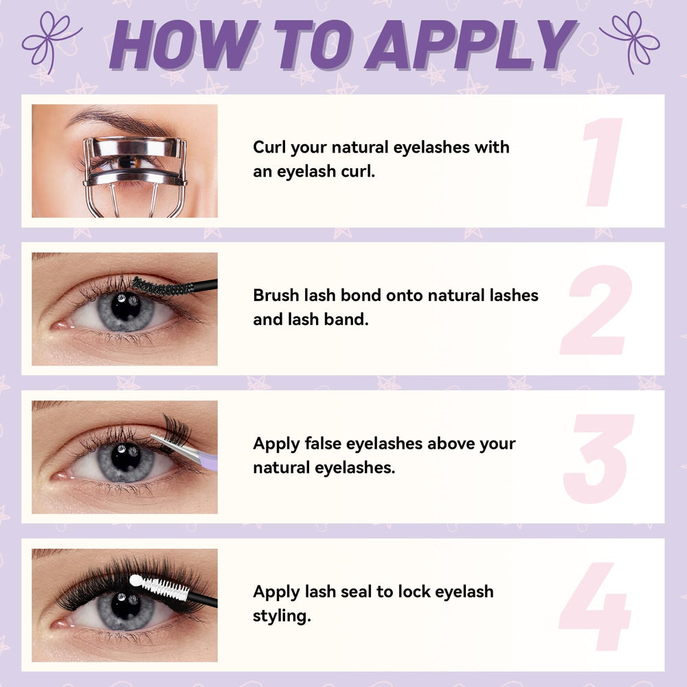 QUAFFLY Lash Extension Kit packaging displays premium box suitable for gifting