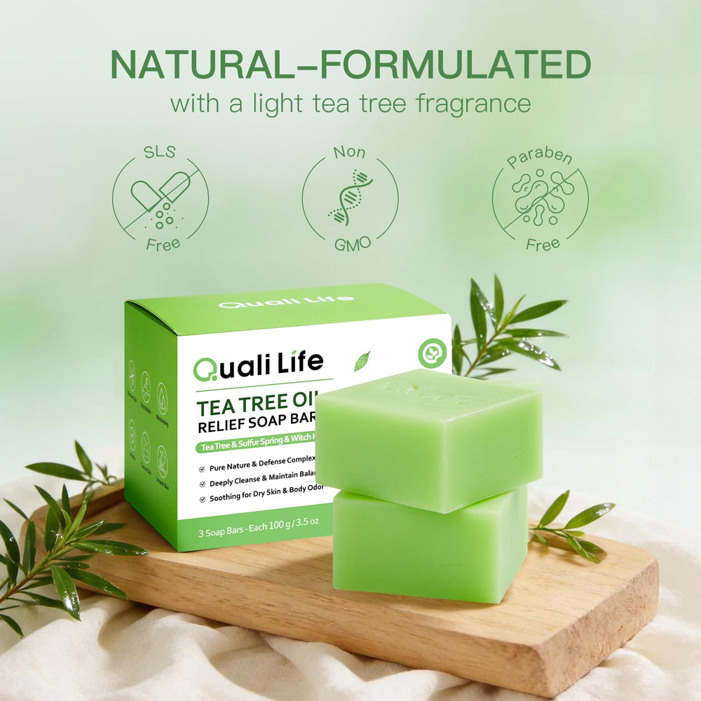 QualiLife aroma herbal suave para una experiencia relajante.