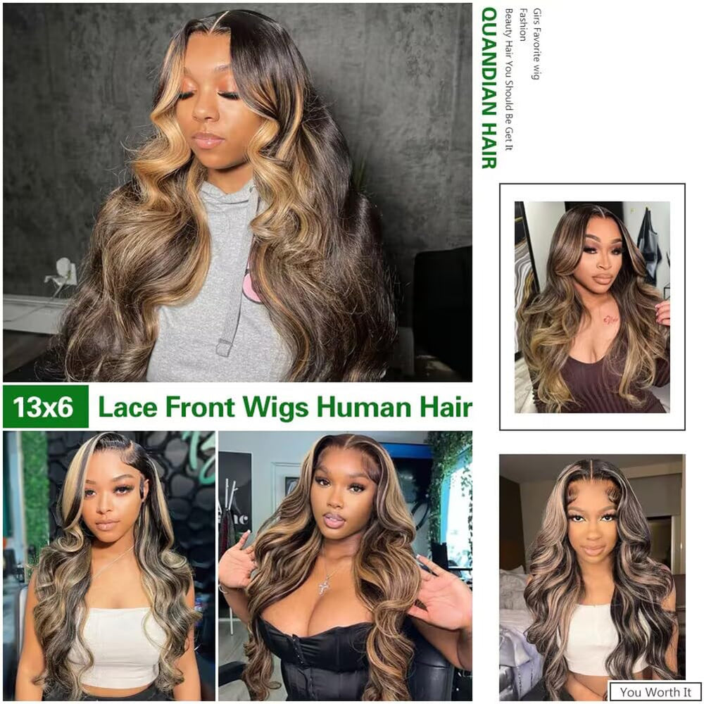 Quandian balayage FB27 color highlights for vibrant ombre appeal