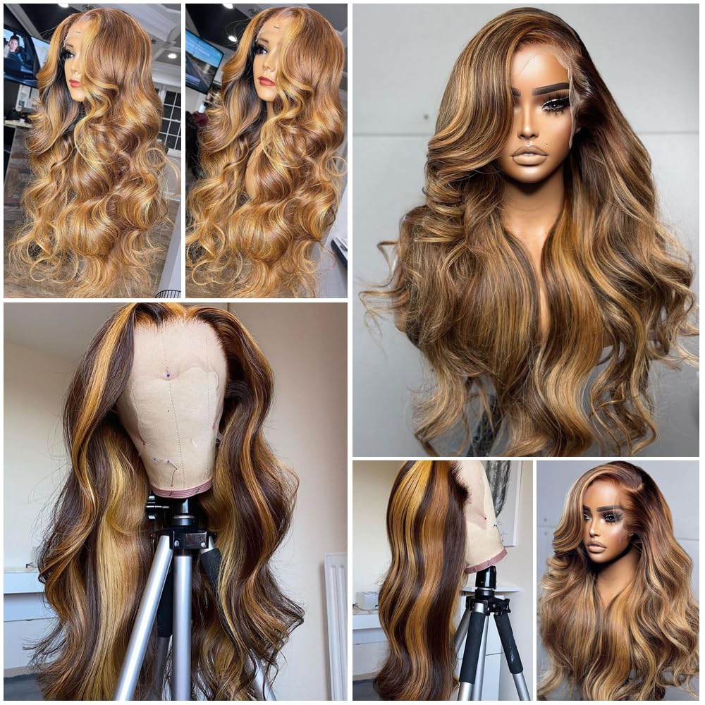 Quandian HD lace front with bleached knots for natural hairline