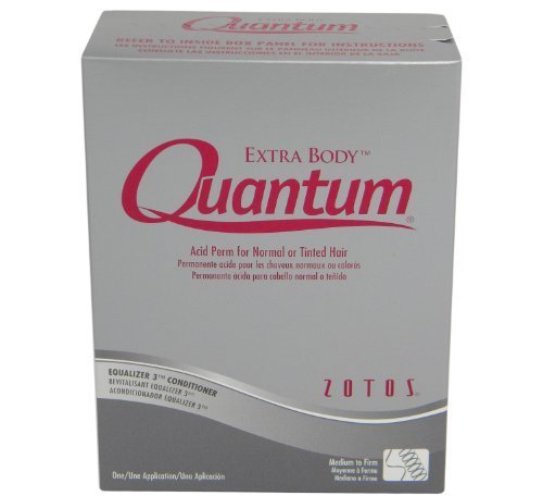 Quantum Classic Extra Body Acid Perm botella: rizos naturales y fáciles de peinar.