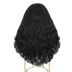Quantum Love Headband Wig elastic band closeup showing comfortable fit.
