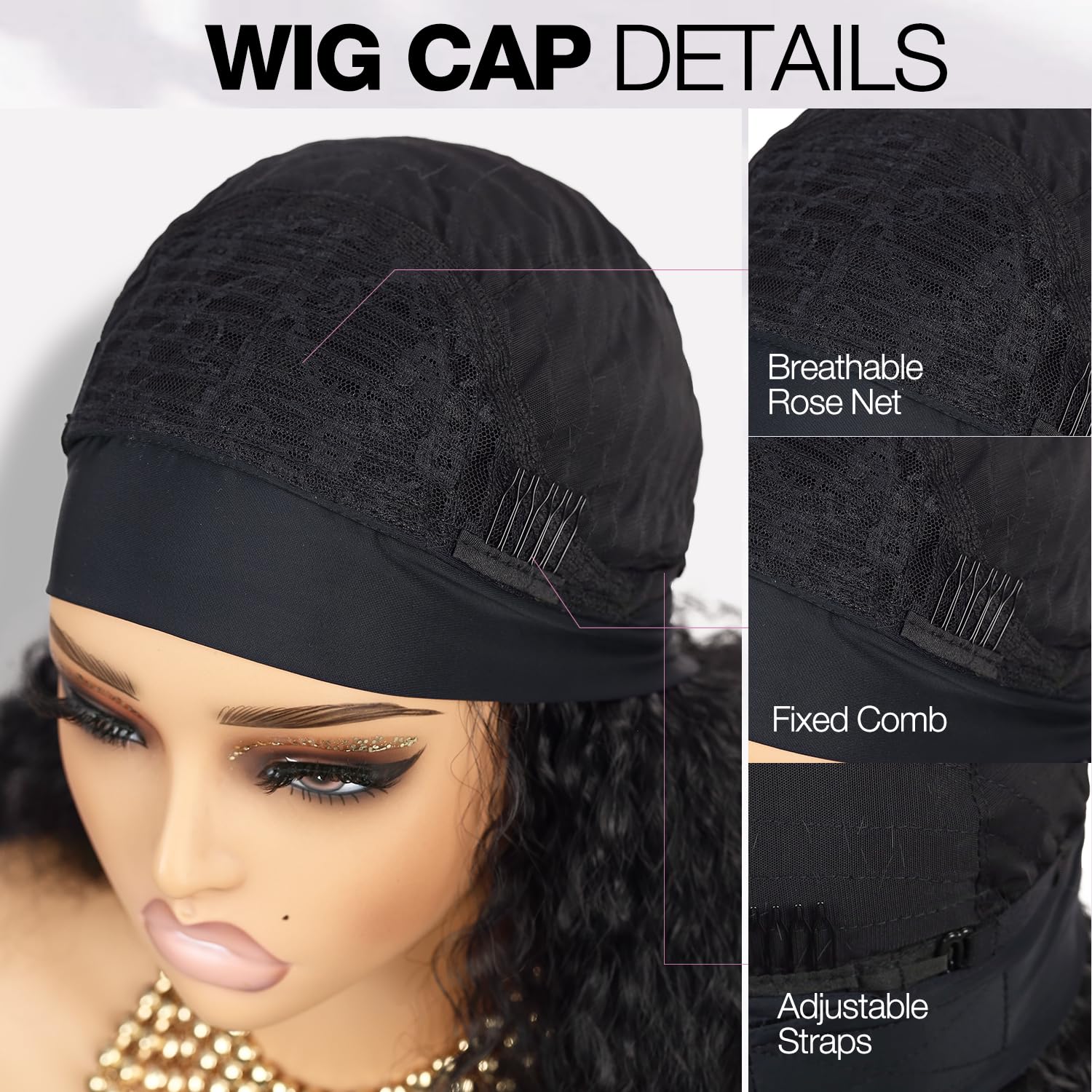 Quantum Love synthetic braided headband wig designed for durable daily styling