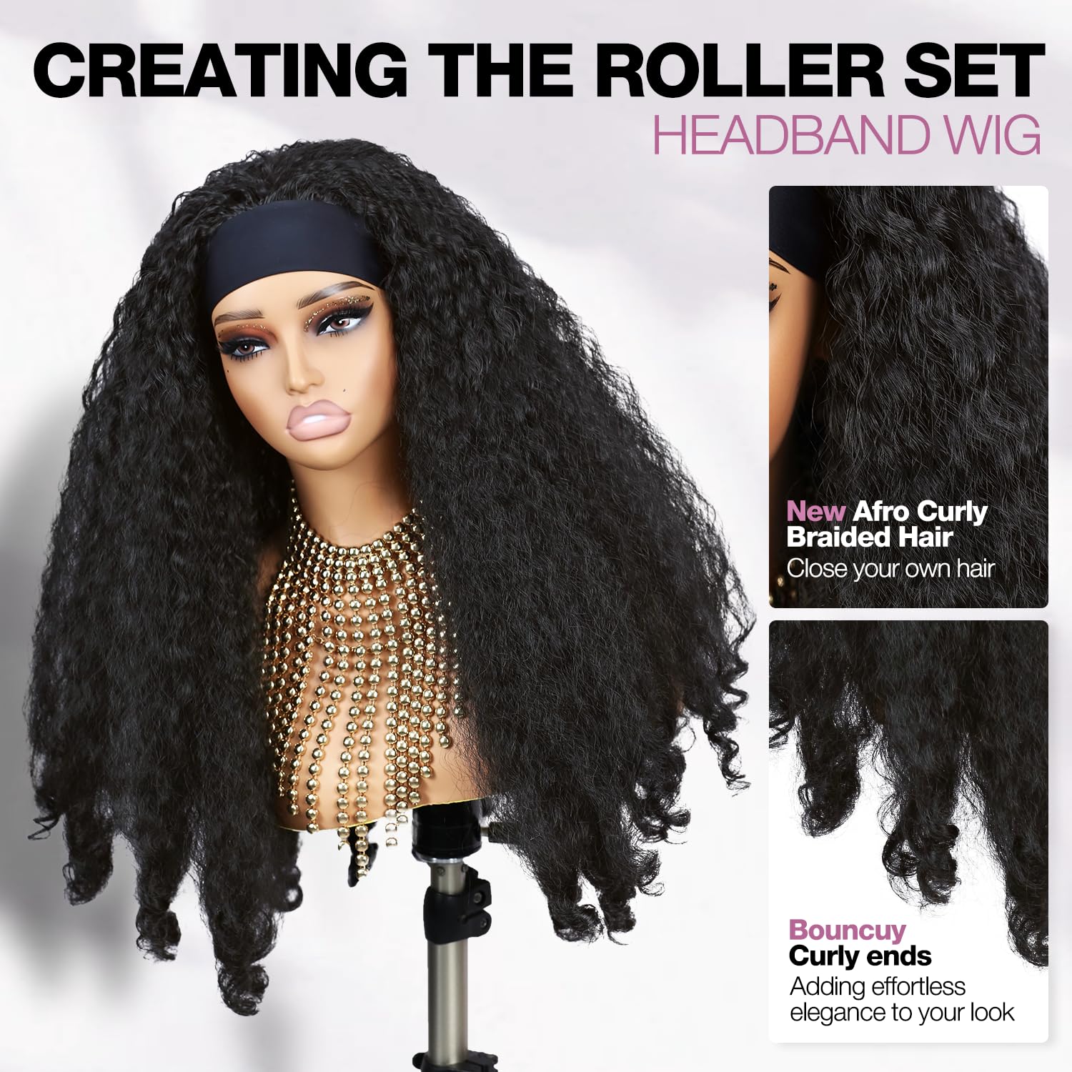 Quantum Love wear-and-go wig ideal for events and daily use