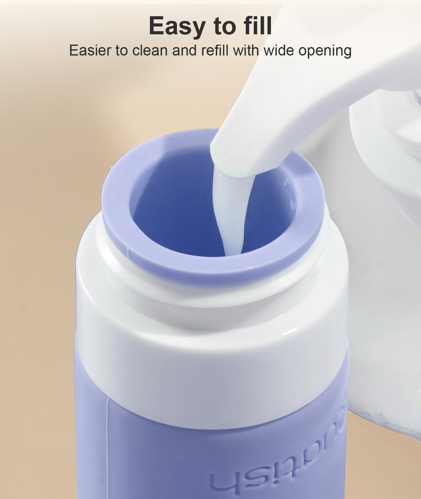 Quatish BPA-free silicone bottles for durable, safe storage.