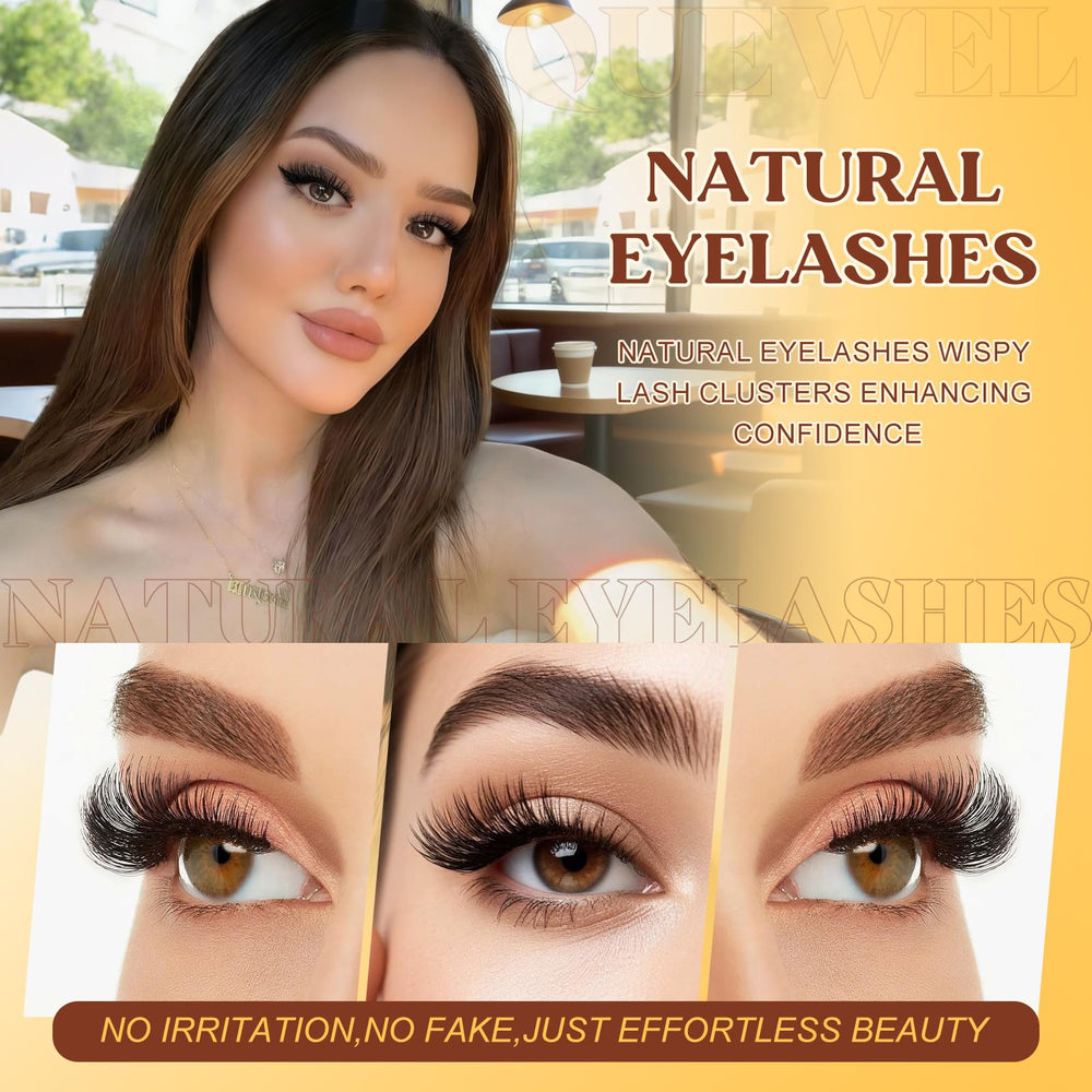 Lash clusters density options 30D to 100D displayed for mix-and-match looks.