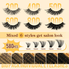 Soft feather-light fibers provide comfortable wear by simulating natural lashes.