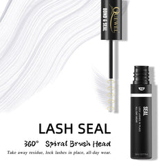 QUEWEL Lash Clusters Bond & Seal demonstrates strong waterproof hold