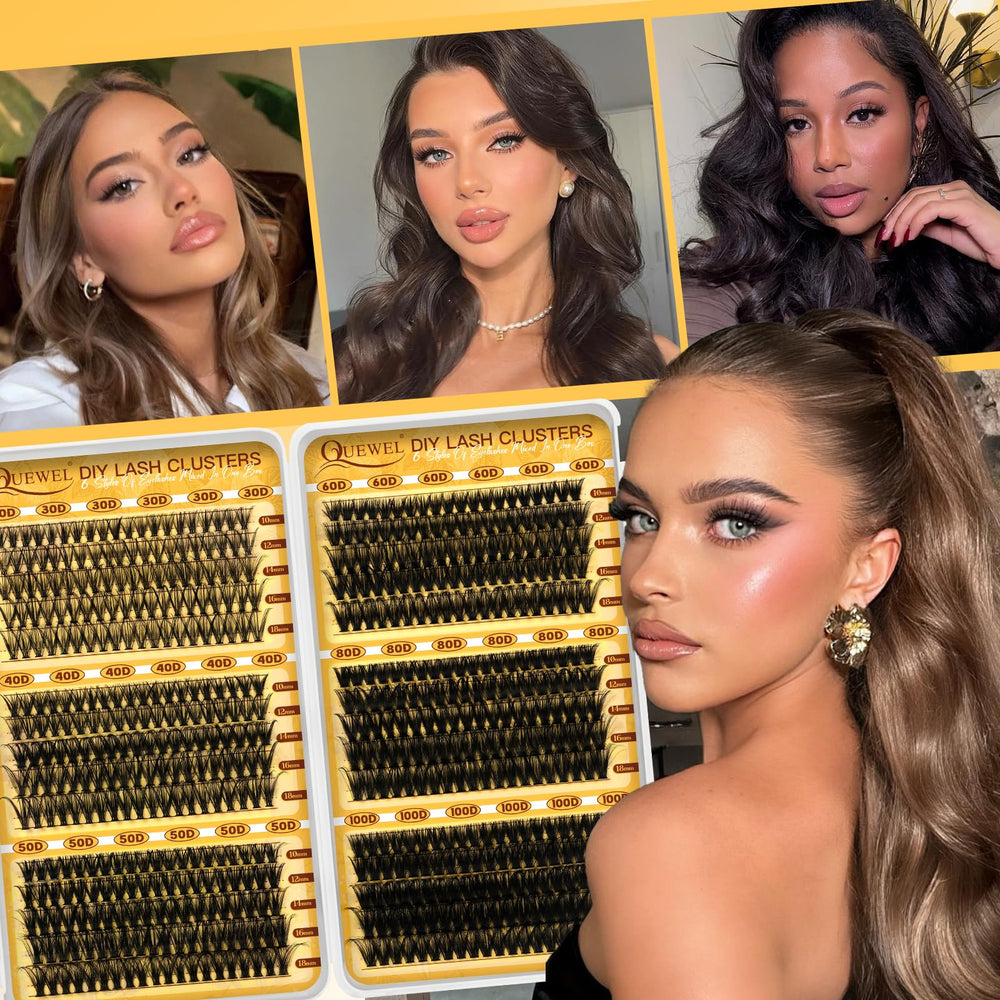 Six-density design supports casual or glam looks across 10-18mm lengths.