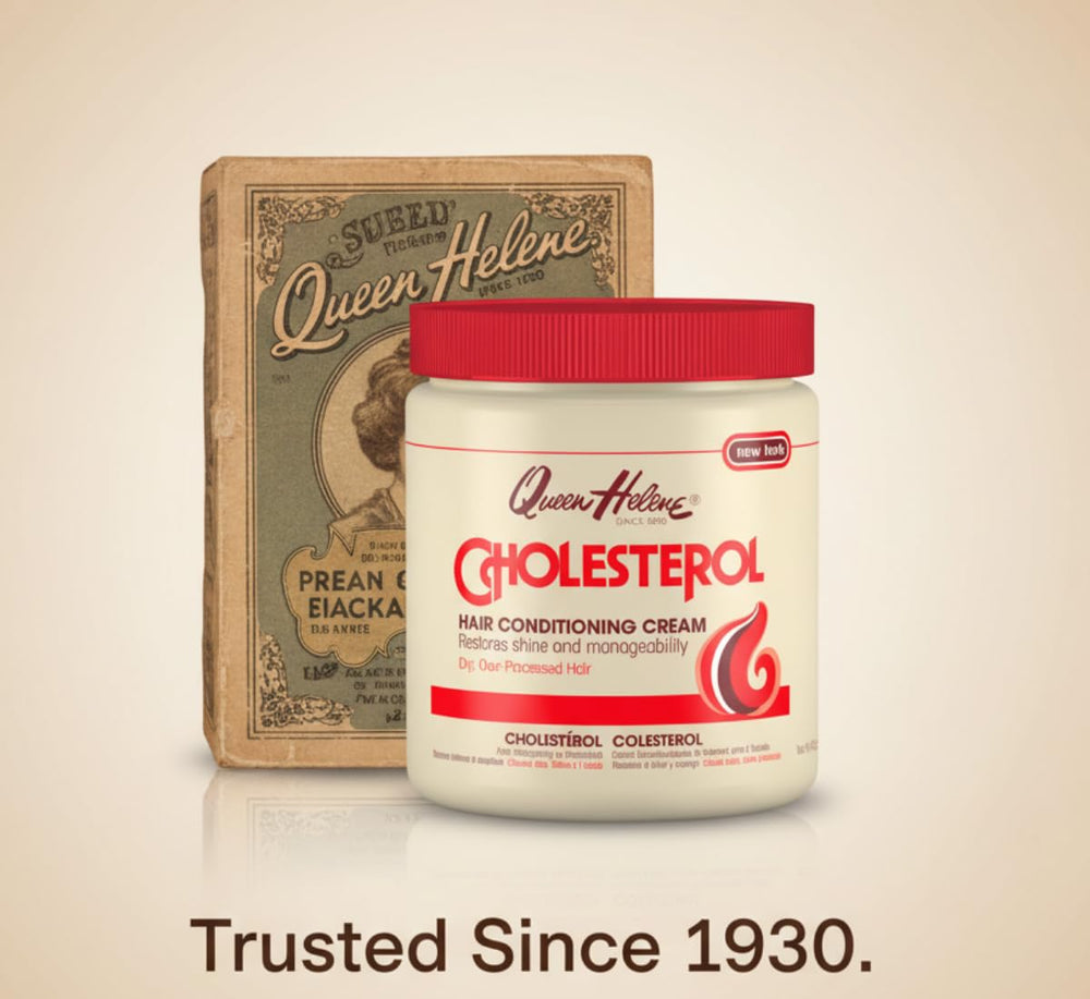 Queen Helene crema condicionadora de colesterol cuidado diario para cabello suave