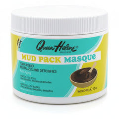 Queen Helene Mud Pack Masque: aplicación suave de arcilla natural para rostro limpio.