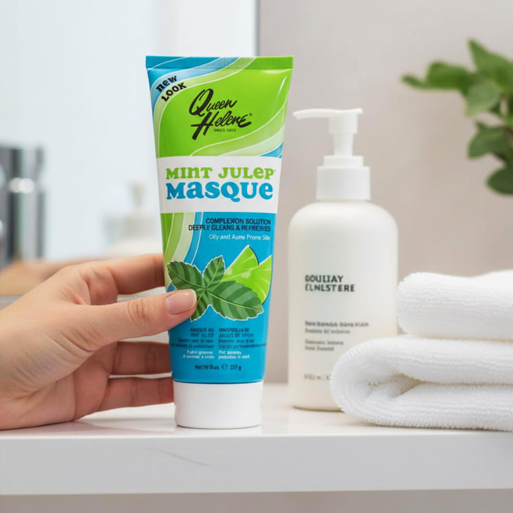Queen Helene Mint Julep Masque brillo revitalizante para piel cansada