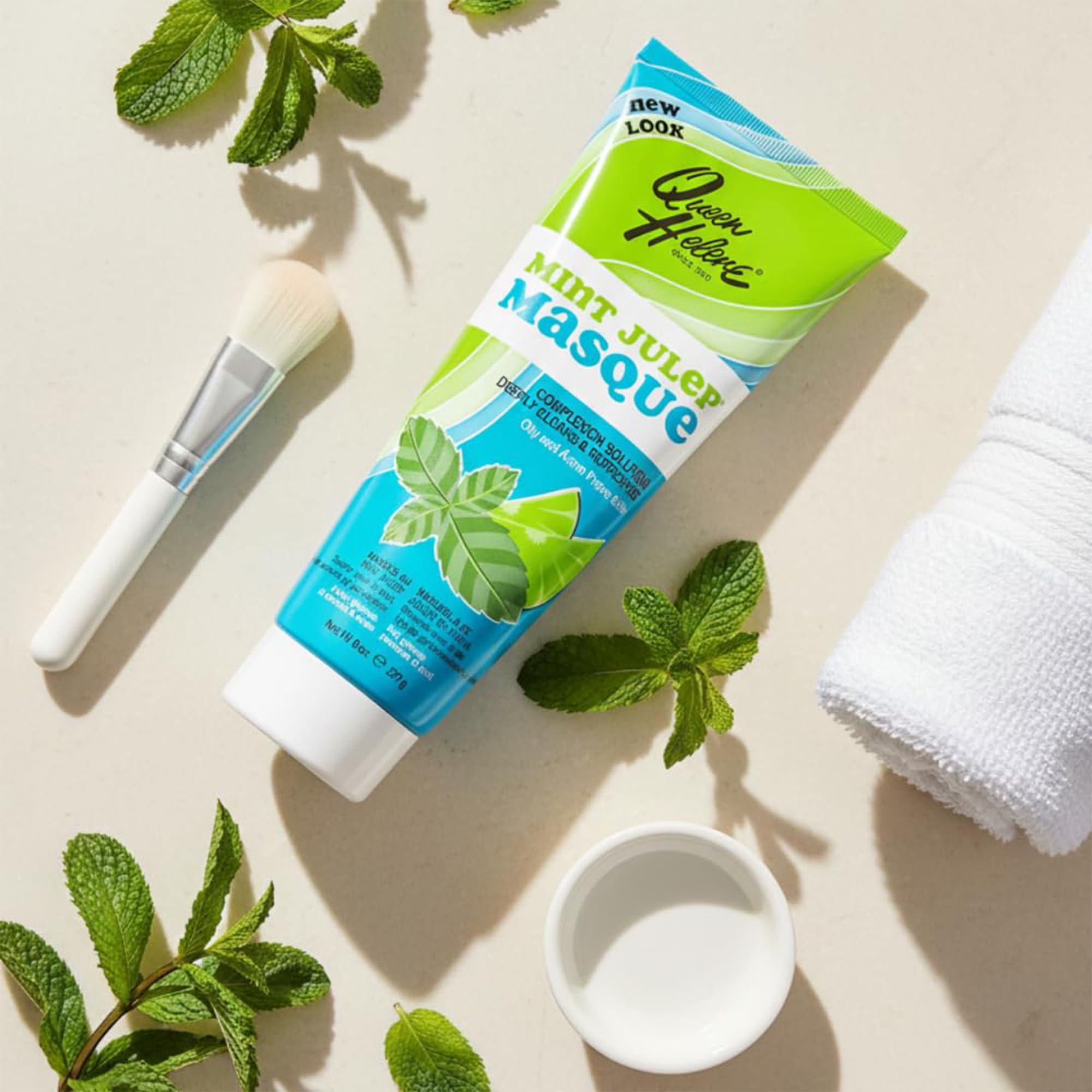 Queen Helene Mint Julep Masque reduce el aceite para tez más clara