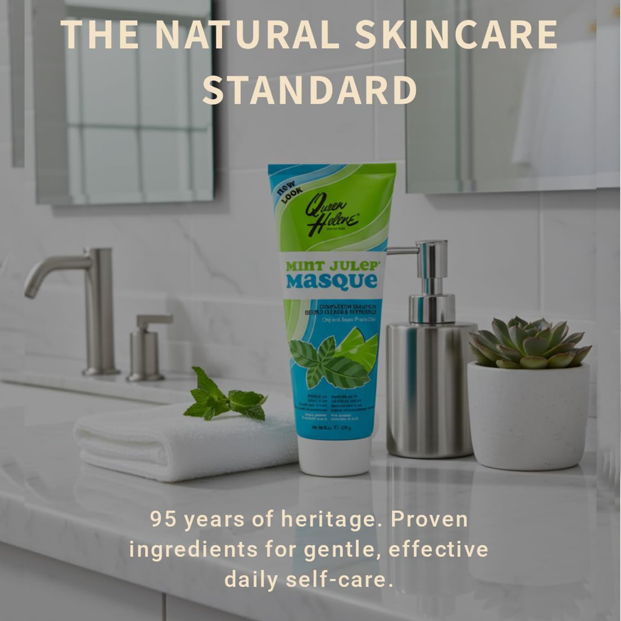 Queen Helene Mint Julep Masque textura suave al aplicarla