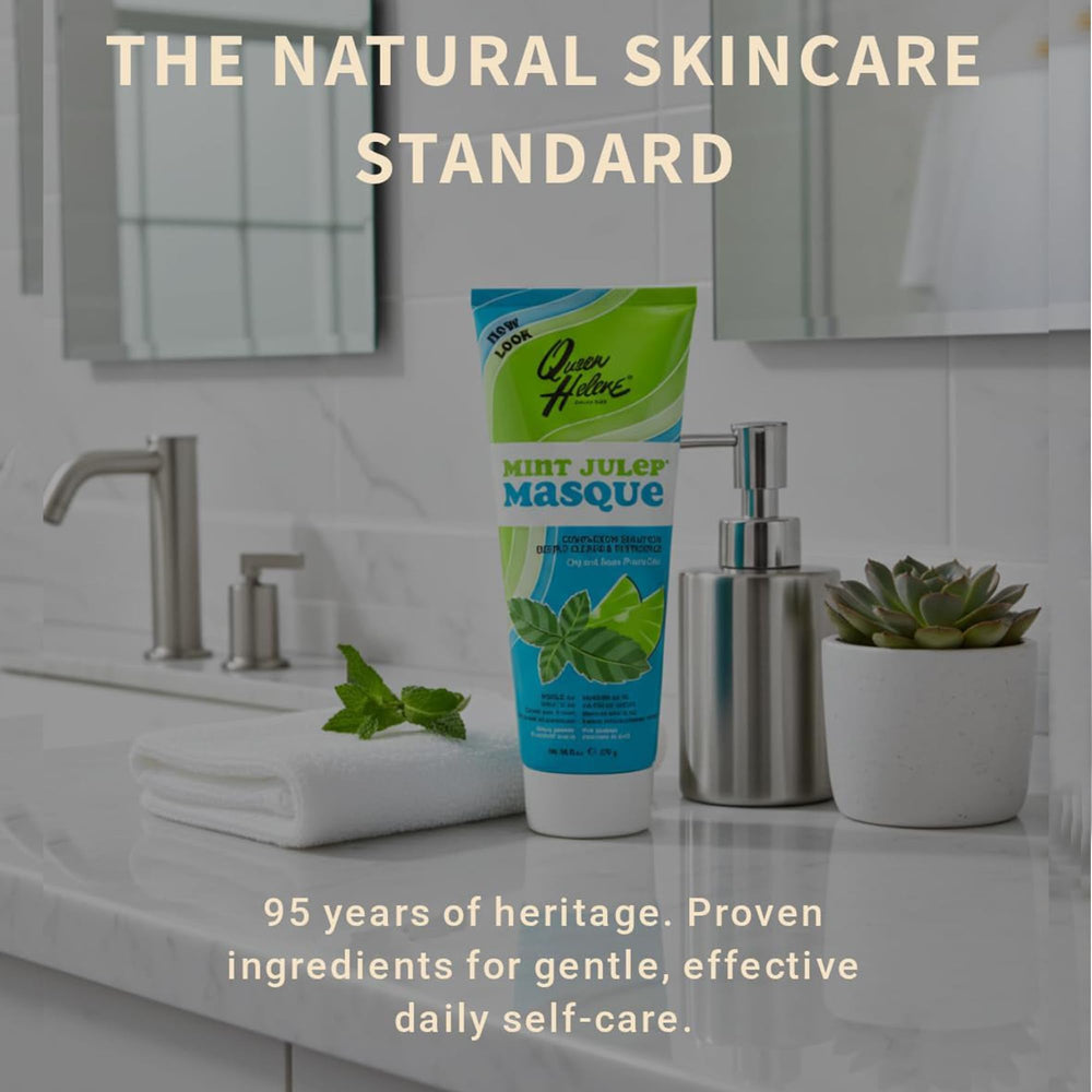 Queen Helene Mint Julep Masque textura suave al aplicarla