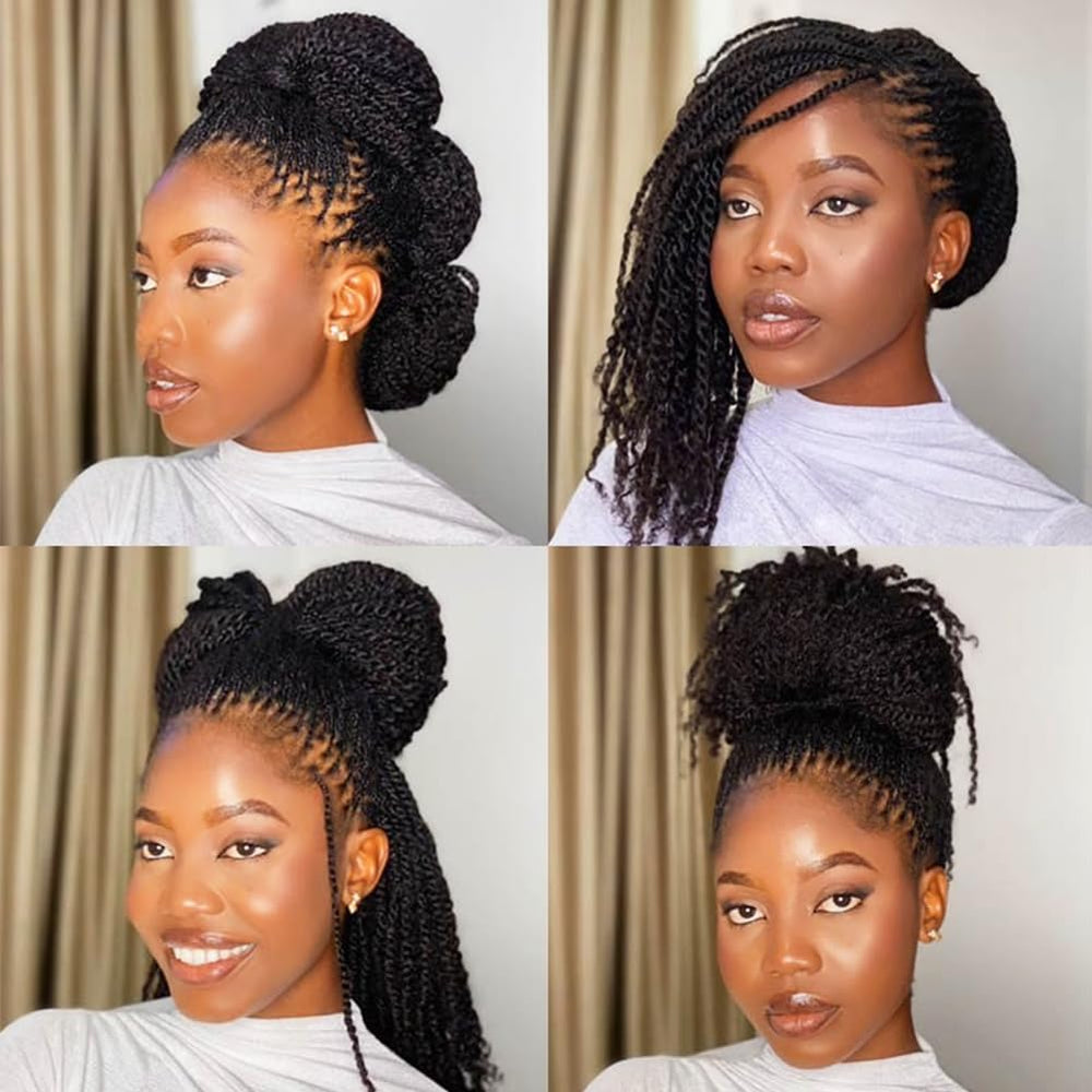 QUEEN VIRGIN REMY QVR kinky bulk hair ready for twists and braids, 50g bundle.
