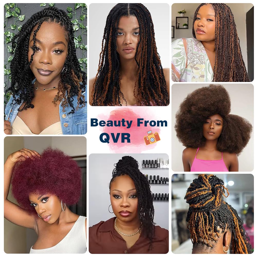 QUEEN VIRGIN REMY QVR Soft texture 18in for braided looks.