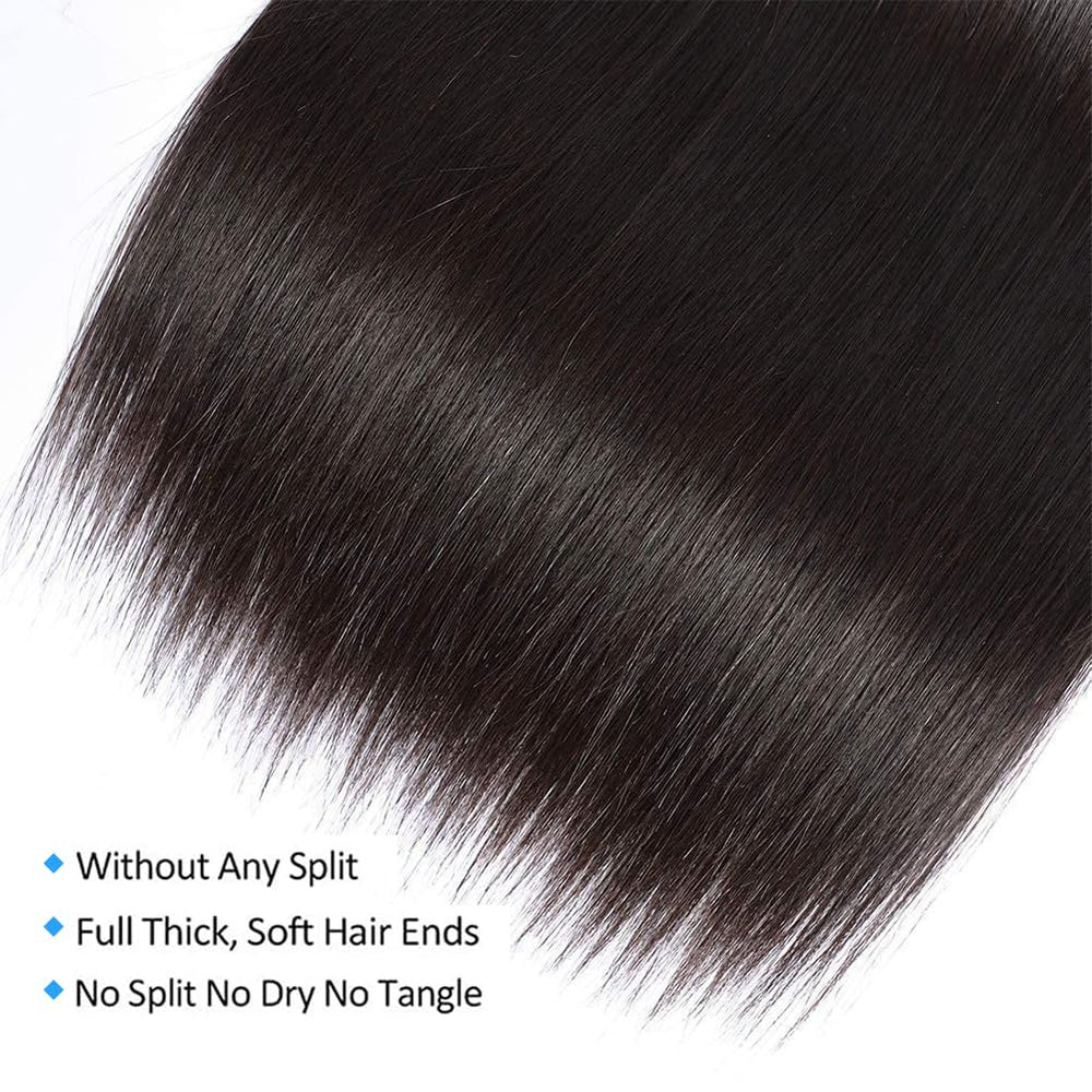 Queenset straight bundles 18in straight hair ready for versatile styles