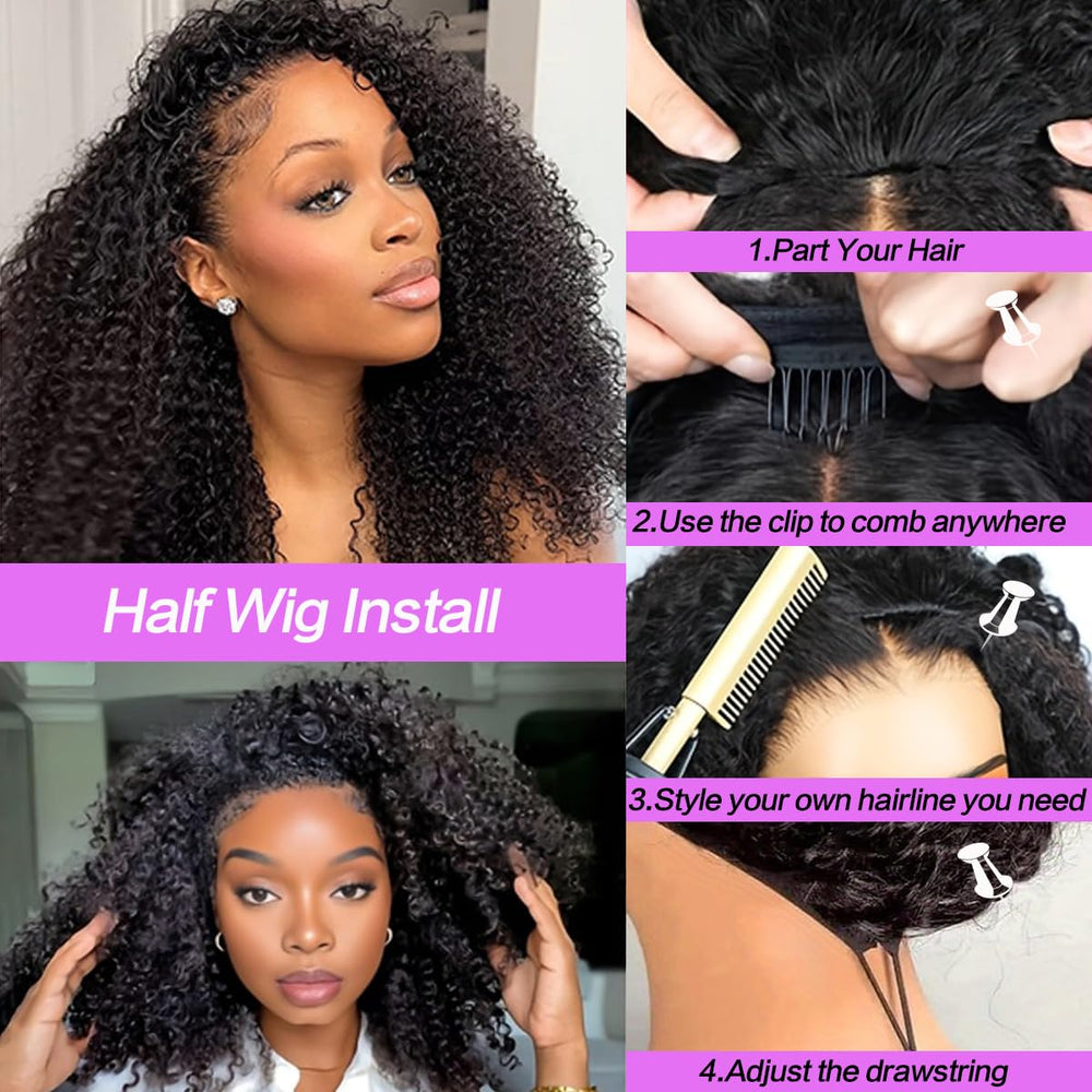 Querary invisible hairline ensures seamless blend with minimal leave-out.