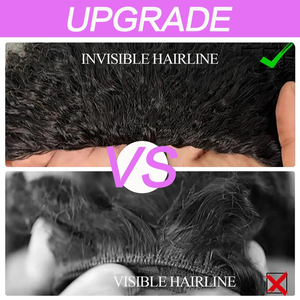Querary 3-in-1 versatility supports standard half wig, high puff, or side-swept styles.
