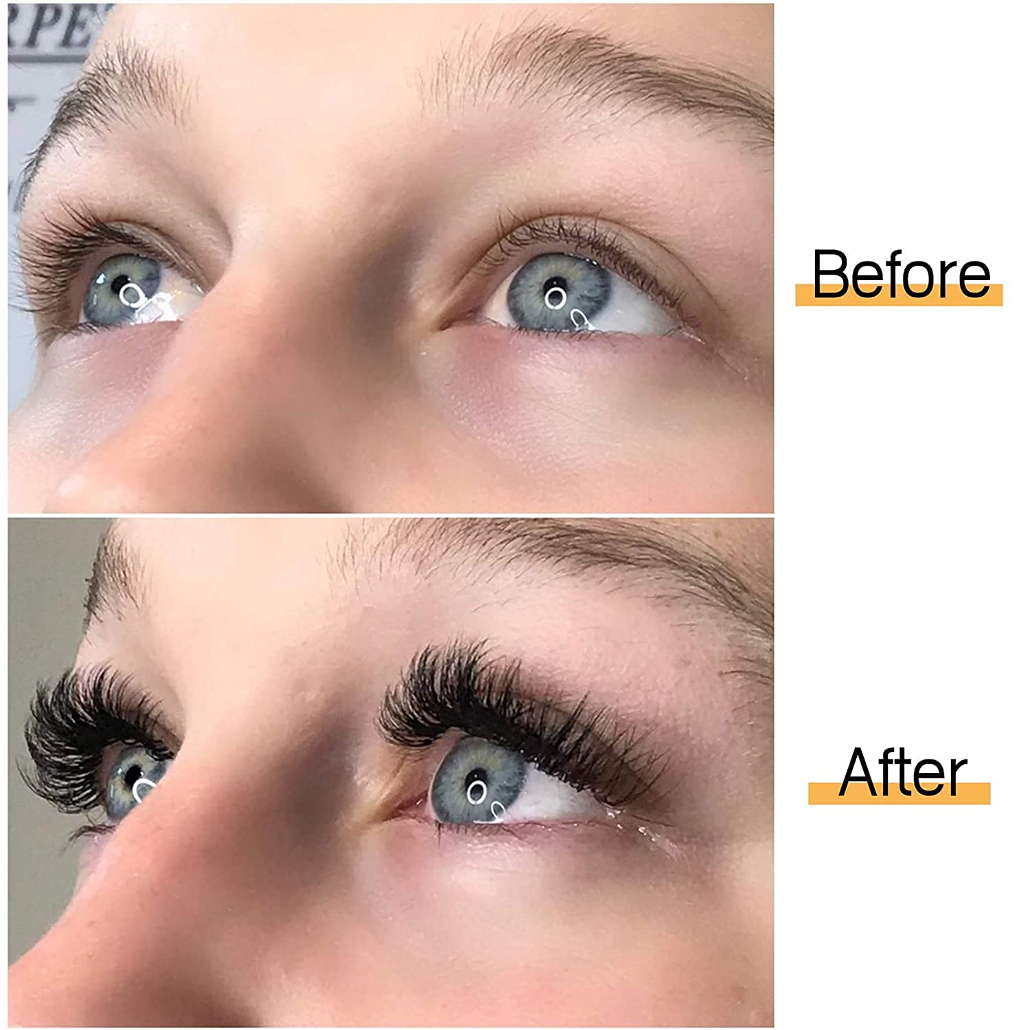 QUEWEL Easy Fan Lash Extensions with stable curls for lasting lift.
