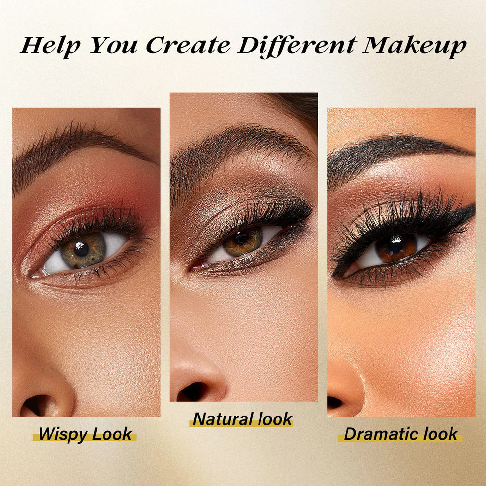 QUEWEL lash clusters glue easy removal with remover and no residue.