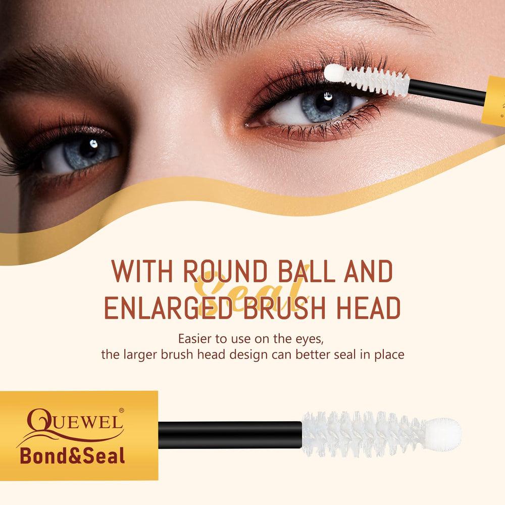 QUEWEL mild formula suitable for sensitive eyes and comfortable wear.